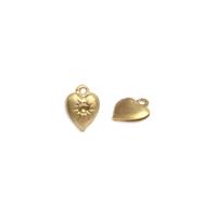 Heart Charm w/stone setting - Item S2066-1 - Salvadore Tool & Findings, Inc.
